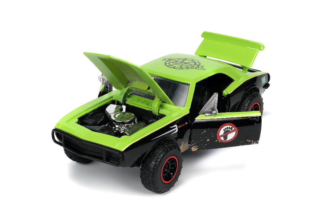 Jada 1/24 "Hollywood Rides" TMNT 1967 Chevy Camaro with Raphael – image 13