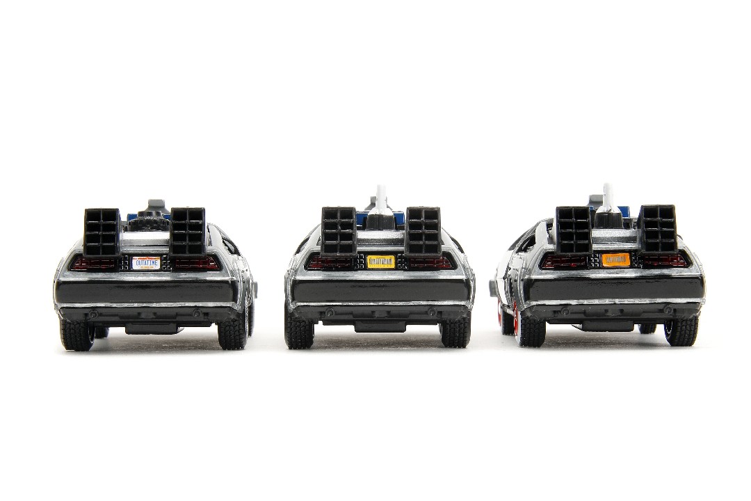 Jada 1/32 "Hollywood Rides" Back to The Future 3-Pack – image 2