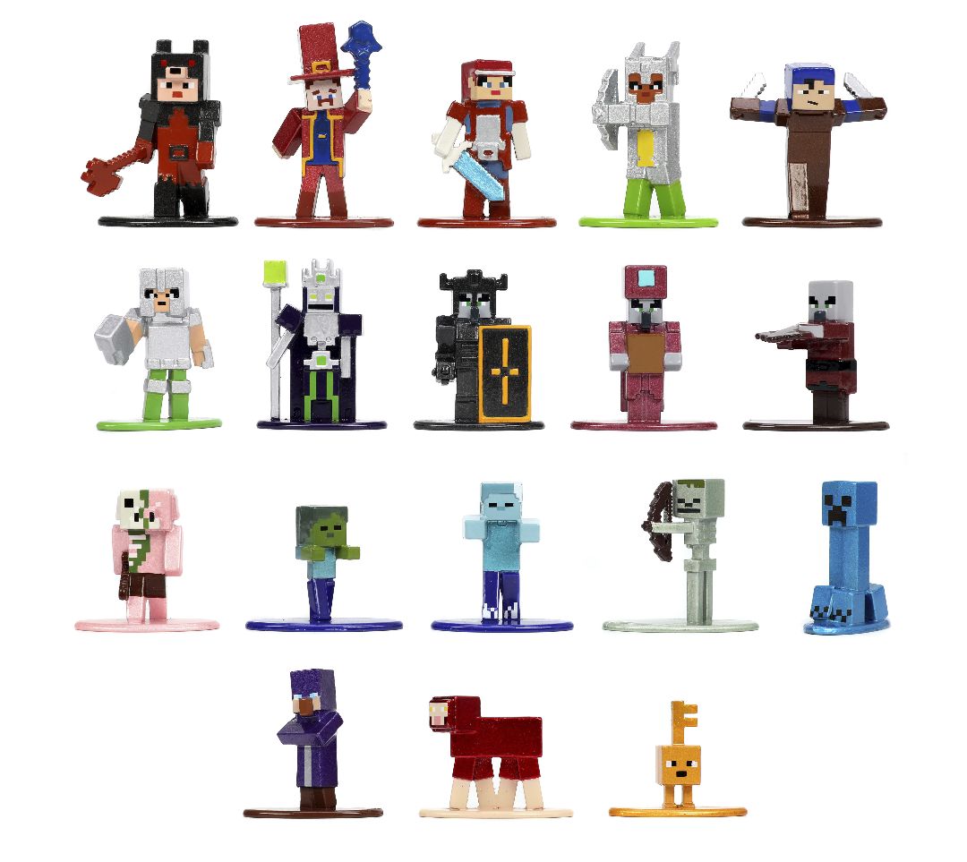 Jada 1.65" Nano Metalfigs Minecraft : 18-Pack W7 – image 2