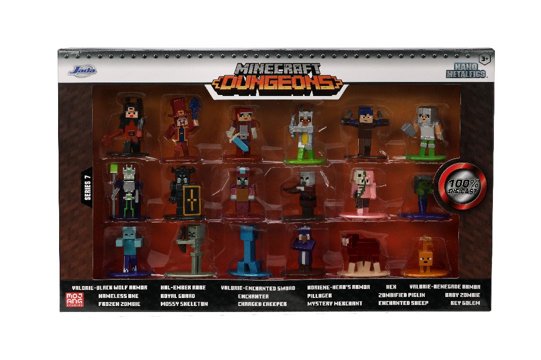 Jada 1.65" Nano Metalfigs Minecraft : 18-Pack W7 – image 8