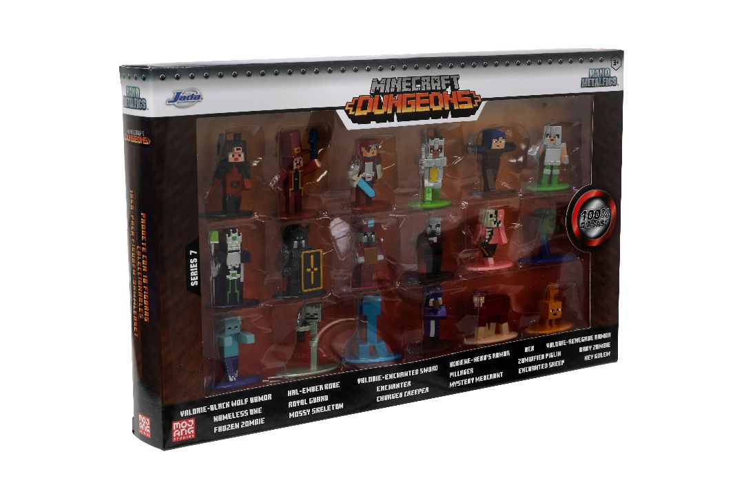 Jada 1.65" Nano Metalfigs Minecraft : 18-Pack W7 – image 9