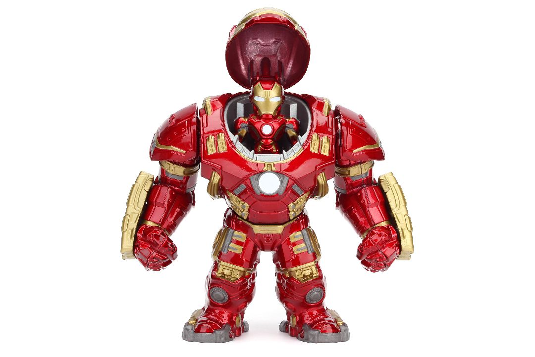 Jada 2.5" Metalfigs Iron Man & 6.5" Hulkbuster thumbnail 2