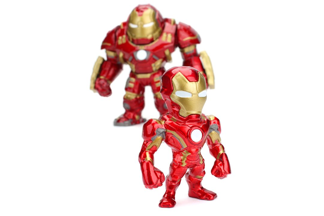 Jada 2.5" Metalfigs Iron Man & 6.5" Hulkbuster thumbnail 14