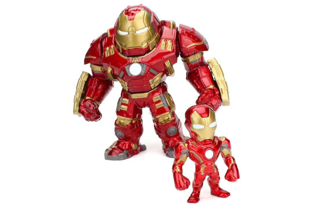 Jada 2.5" Metalfigs Iron Man & 6.5" Hulkbuster thumbnail 15