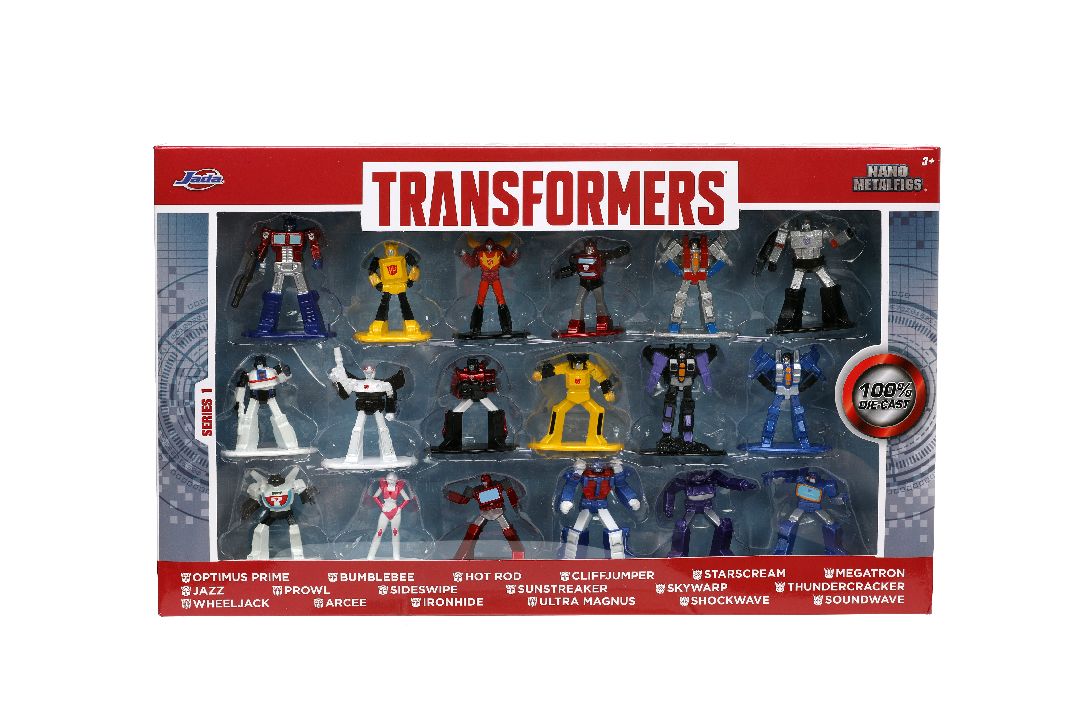 Jada 1.65" Nano Metalfigs Transformers 18 Pack – image 8