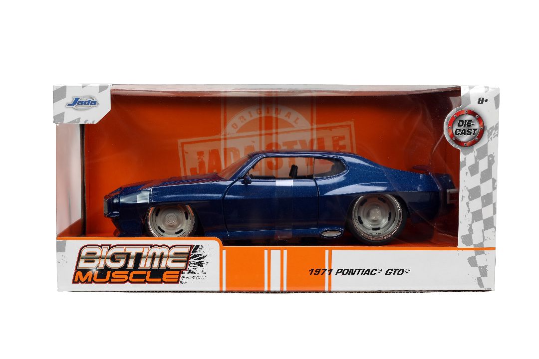 Jada 1/24 "Bigtime Muscle"  1971 Pontiac GTO Judge – image 12