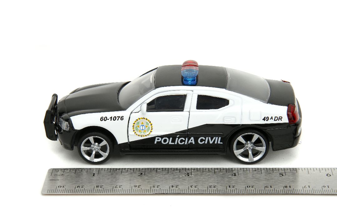 Jada 1/32 "Fast & Furious" 2006 Dodge Charger Police Car – image 11