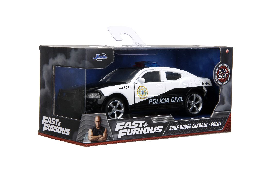 Jada 1/32 "Fast & Furious" 2006 Dodge Charger Police Car – image 13