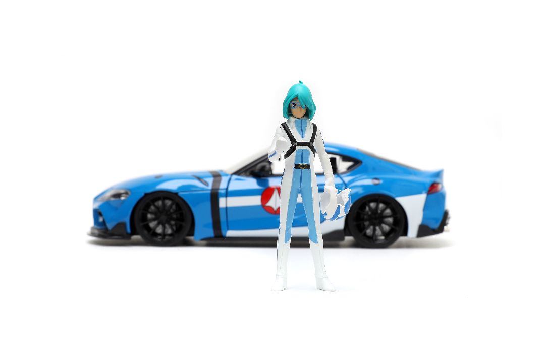 Jada 1/24 "Hollywood Rides" Robotech 2020 Supra w/ Max Sterling – image 4
