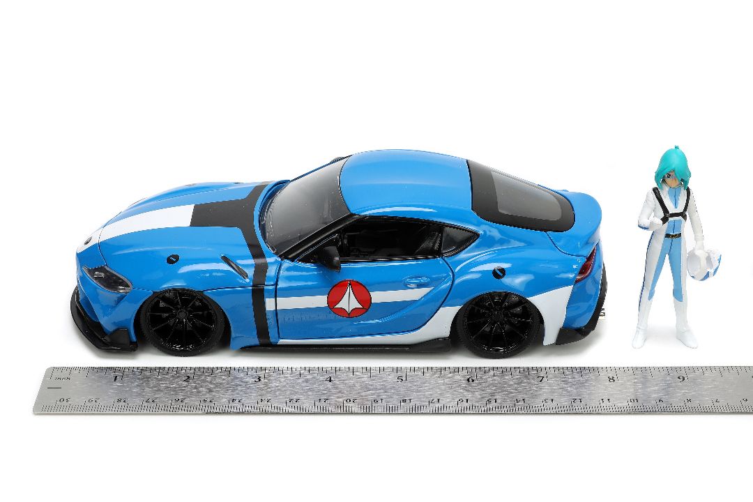 Jada 1/24 "Hollywood Rides" Robotech 2020 Supra w/ Max Sterling – image 17