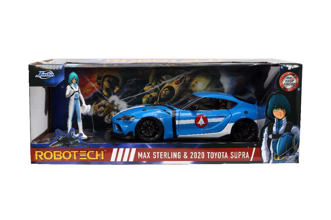 Jada 1/24 "Hollywood Rides" Robotech 2020 Supra w/ Max Sterling – image 19
