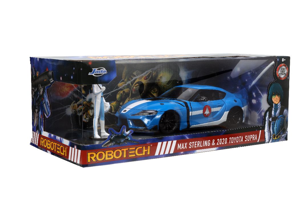 Jada 1/24 "Hollywood Rides" Robotech 2020 Supra w/ Max Sterling – image 20