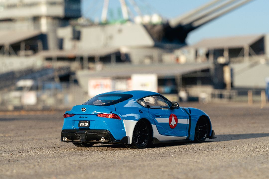Jada 1/24 "Hollywood Rides" Robotech 2020 Supra w/ Max Sterling – image 26