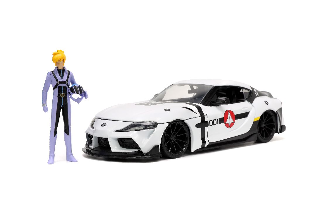 Jada 1/24 "Hollywood Rides" Robotech 2020 Supra with Roy Fokker – image 2