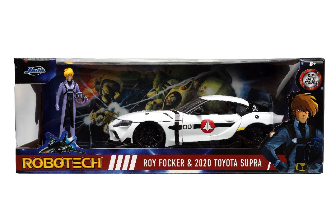 Jada 1/24 "Hollywood Rides" Robotech 2020 Supra with Roy Fokker – image 18