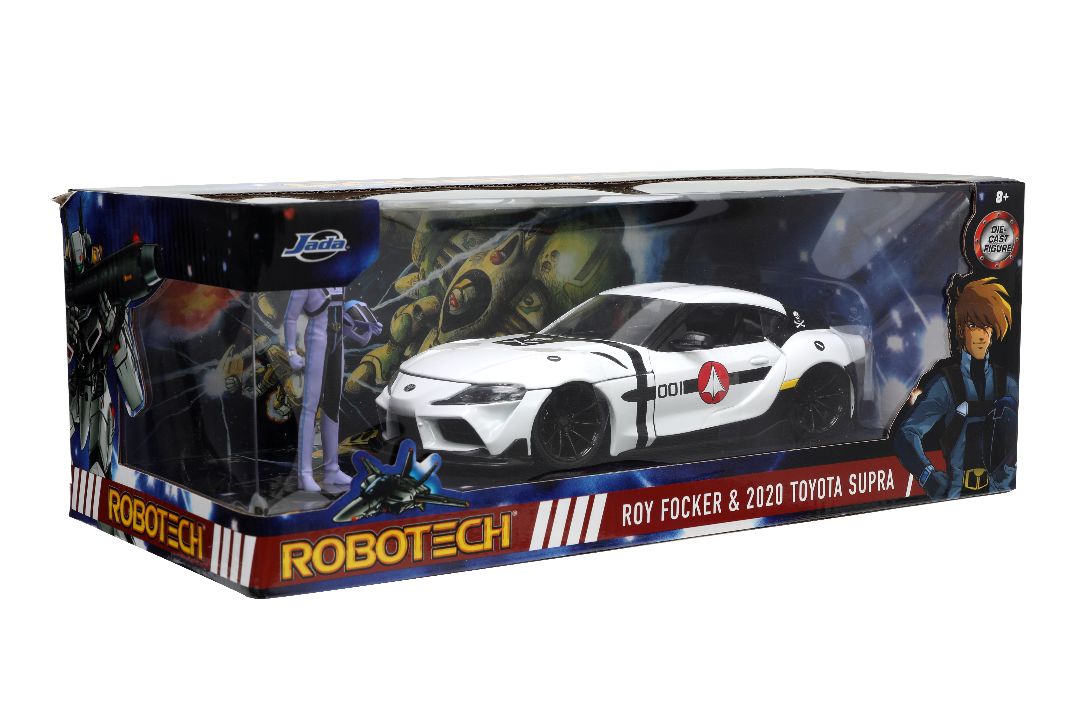 Jada 1/24 "Hollywood Rides" Robotech 2020 Supra with Roy Fokker – image 19