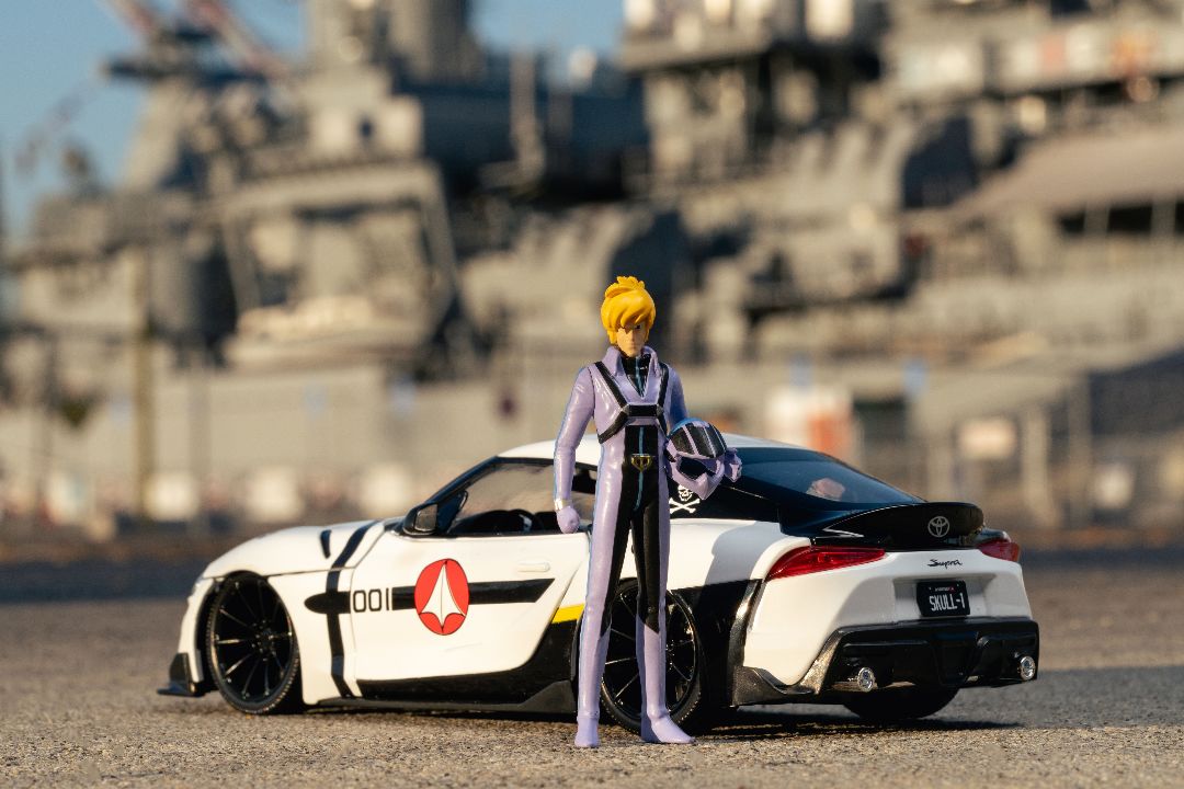 Jada 1/24 "Hollywood Rides" Robotech 2020 Supra with Roy Fokker – image 24
