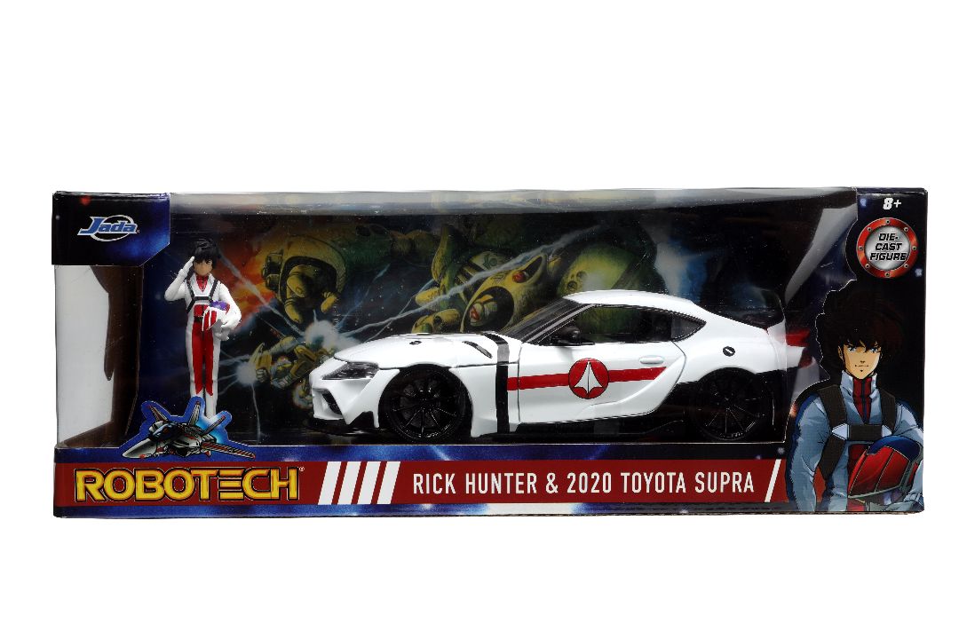 Jada 1/24 "Hollywood Rides" Robotech 2020 Supra with Rick Hunter – image 18