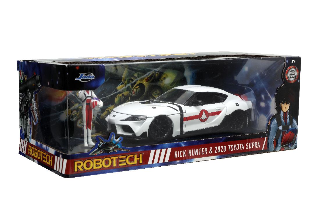 Jada 1/24 "Hollywood Rides" Robotech 2020 Supra with Rick Hunter – image 19