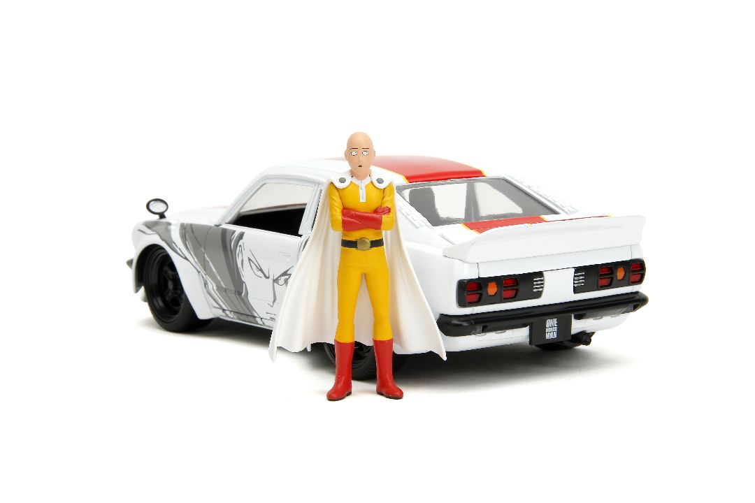 Jada 1/24 "Hollywood Rides" Viz Media 1974 Mazda RX-3 One Punch – image 4