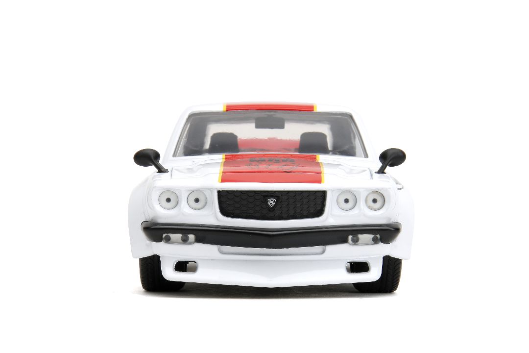 Jada 1/24 "Hollywood Rides" Viz Media 1974 Mazda RX-3 One Punch – image 5