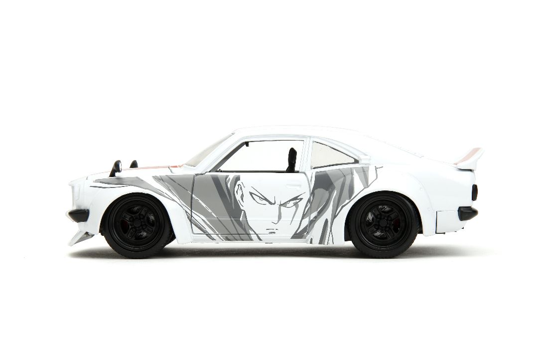Jada 1/24 "Hollywood Rides" Viz Media 1974 Mazda RX-3 One Punch – image 7