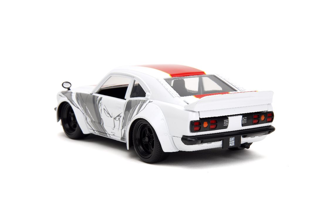 Jada 1/24 "Hollywood Rides" Viz Media 1974 Mazda RX-3 One Punch – image 8