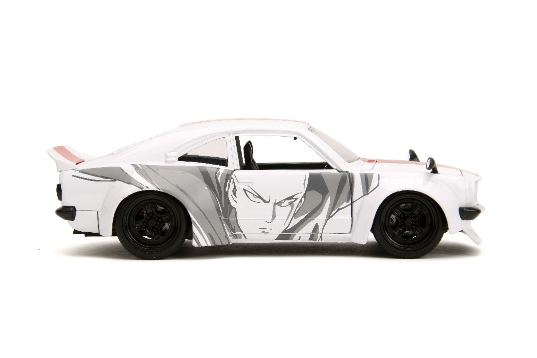 Jada 1/24 "Hollywood Rides" Viz Media 1974 Mazda RX-3 One Punch – image 11