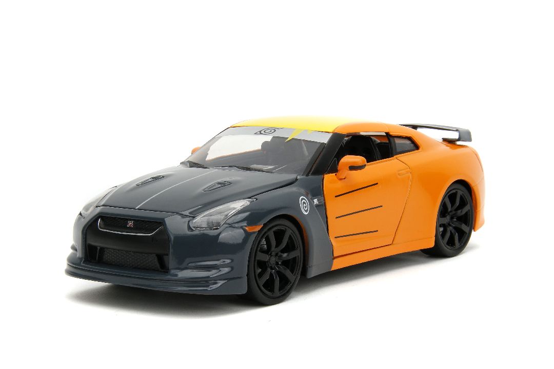 Jada 1/24 "Hollywood Rides" 2009 Nissan GT-R (R35) With Naruto – image 5