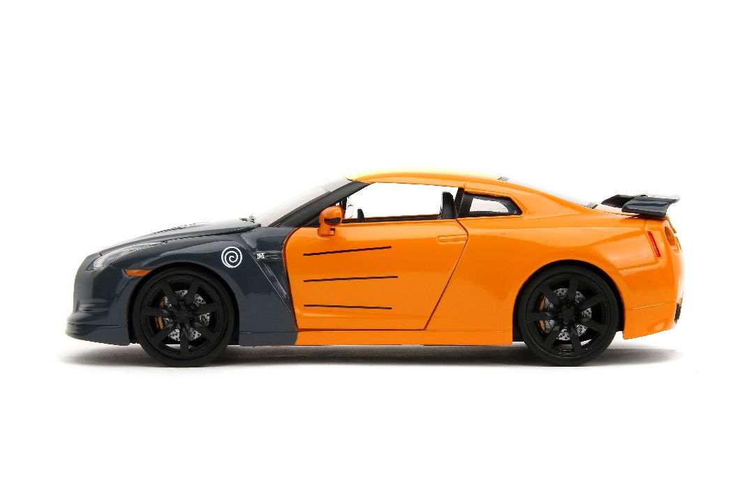 Jada 1/24 "Hollywood Rides" 2009 Nissan GT-R (R35) With Naruto – image 6