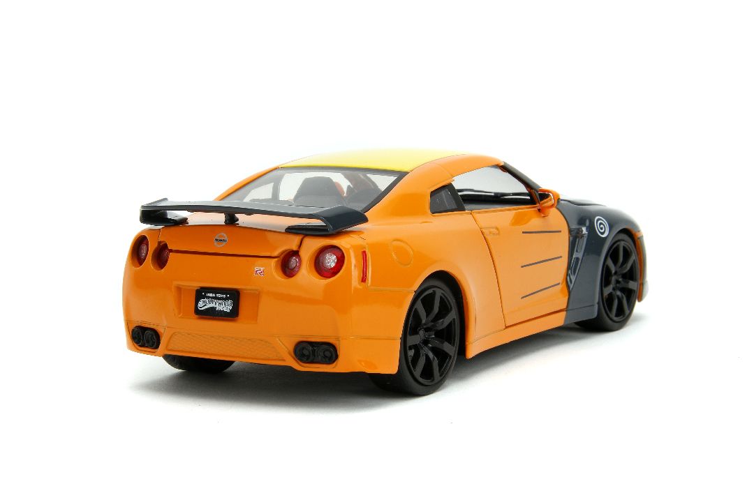 Jada 1/24 "Hollywood Rides" 2009 Nissan GT-R (R35) With Naruto – image 9
