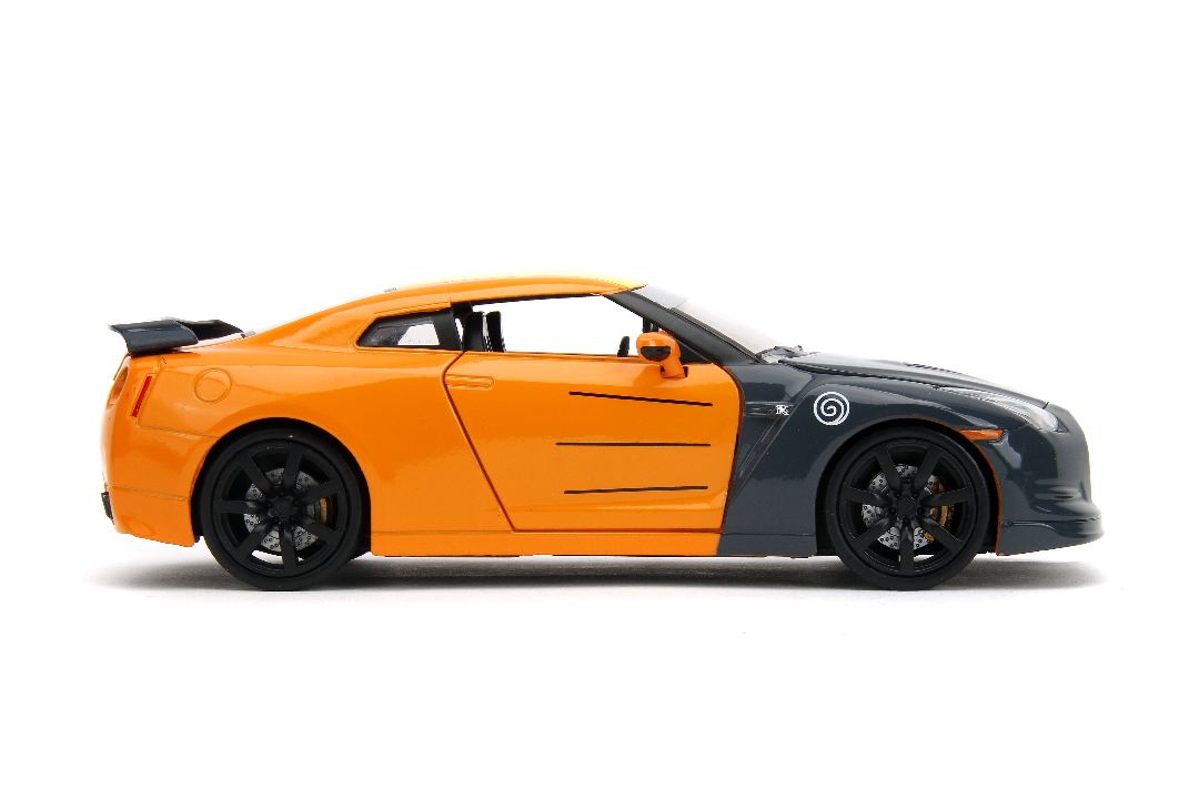 Jada 1/24 "Hollywood Rides" 2009 Nissan GT-R (R35) With Naruto – image 10