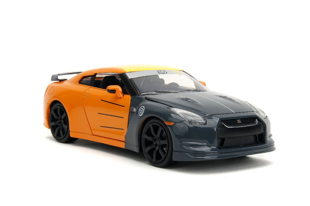 Jada 1/24 "Hollywood Rides" 2009 Nissan GT-R (R35) With Naruto – image 11