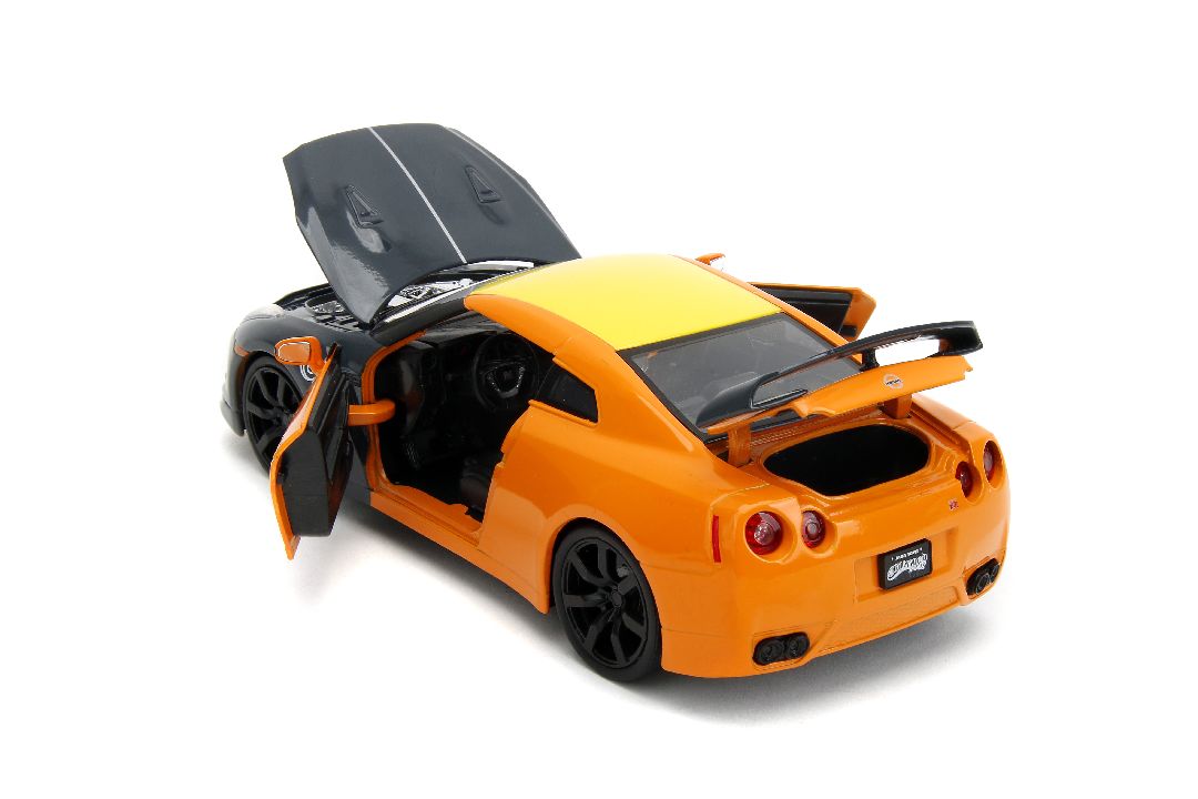 Jada 1/24 "Hollywood Rides" 2009 Nissan GT-R (R35) With Naruto – image 15