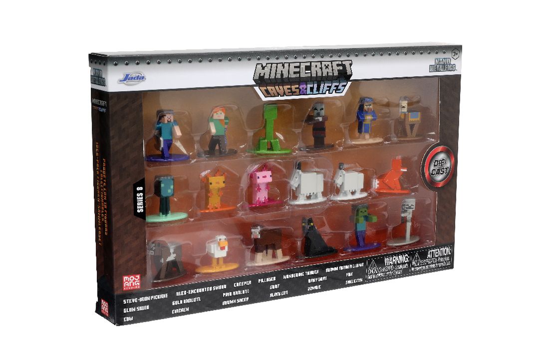 Jada 1.65" Nano Metalfigs Minecraft 18 Pack W8 – image 6