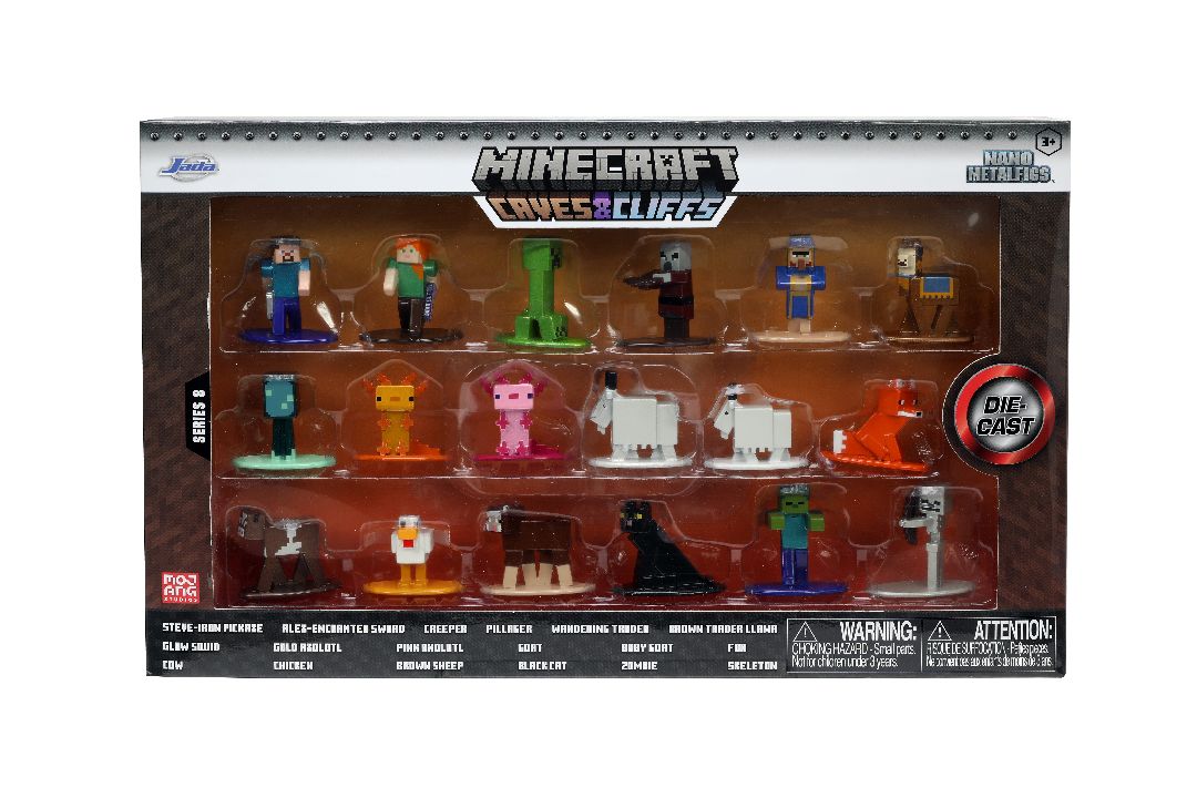 Jada 1.65" Nano Metalfigs Minecraft 18 Pack W8 – image 7