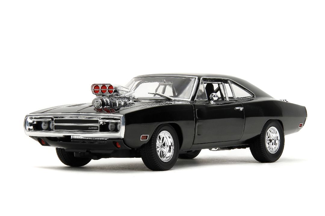 Jada 1/24 "Fast & Furious" TrueSpec 1970 Dodge Charger RT -Black – image 2