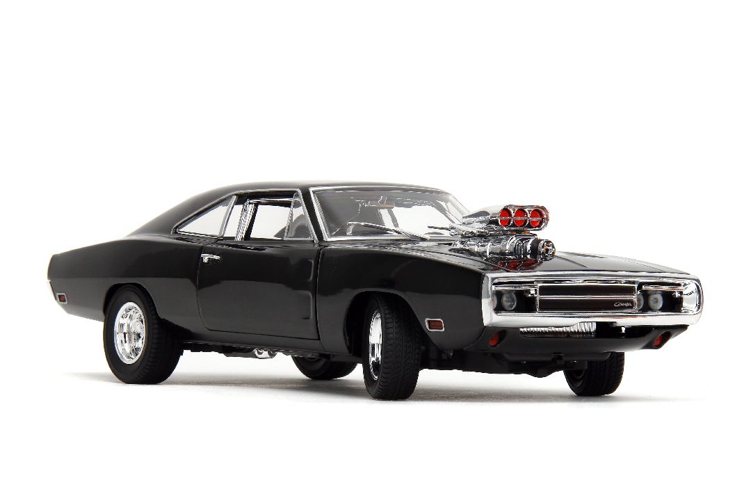 Jada 1/24 "Fast & Furious" TrueSpec 1970 Dodge Charger RT -Black – image 4