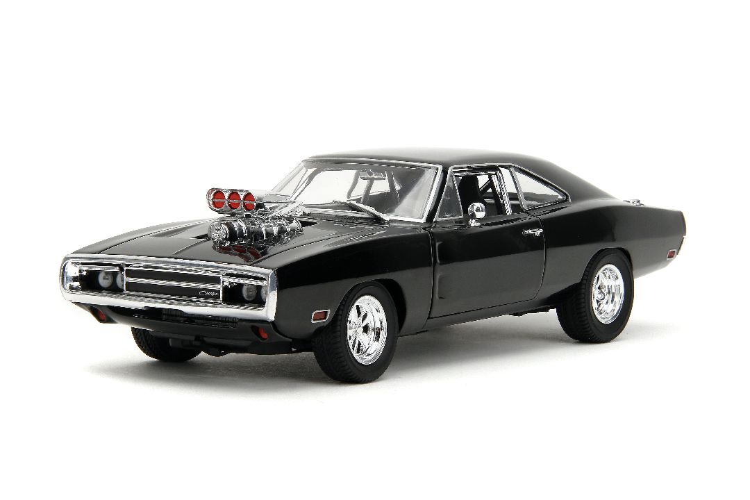 Jada 1/24 "Fast & Furious" TrueSpec 1970 Dodge Charger RT -Black – image 7