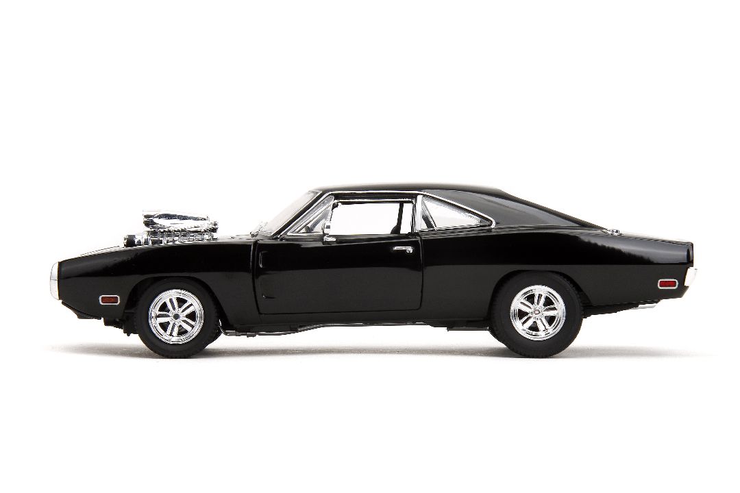 Jada 1/24 "Fast & Furious" TrueSpec 1970 Dodge Charger RT -Black – image 9