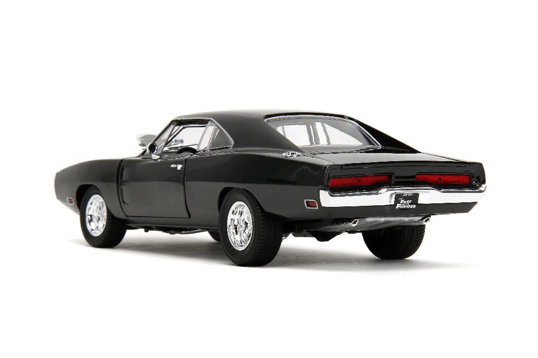 Jada 1/24 "Fast & Furious" TrueSpec 1970 Dodge Charger RT -Black – image 8