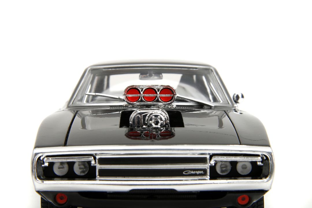 Jada 1/24 "Fast & Furious" TrueSpec 1970 Dodge Charger RT -Black – image 18