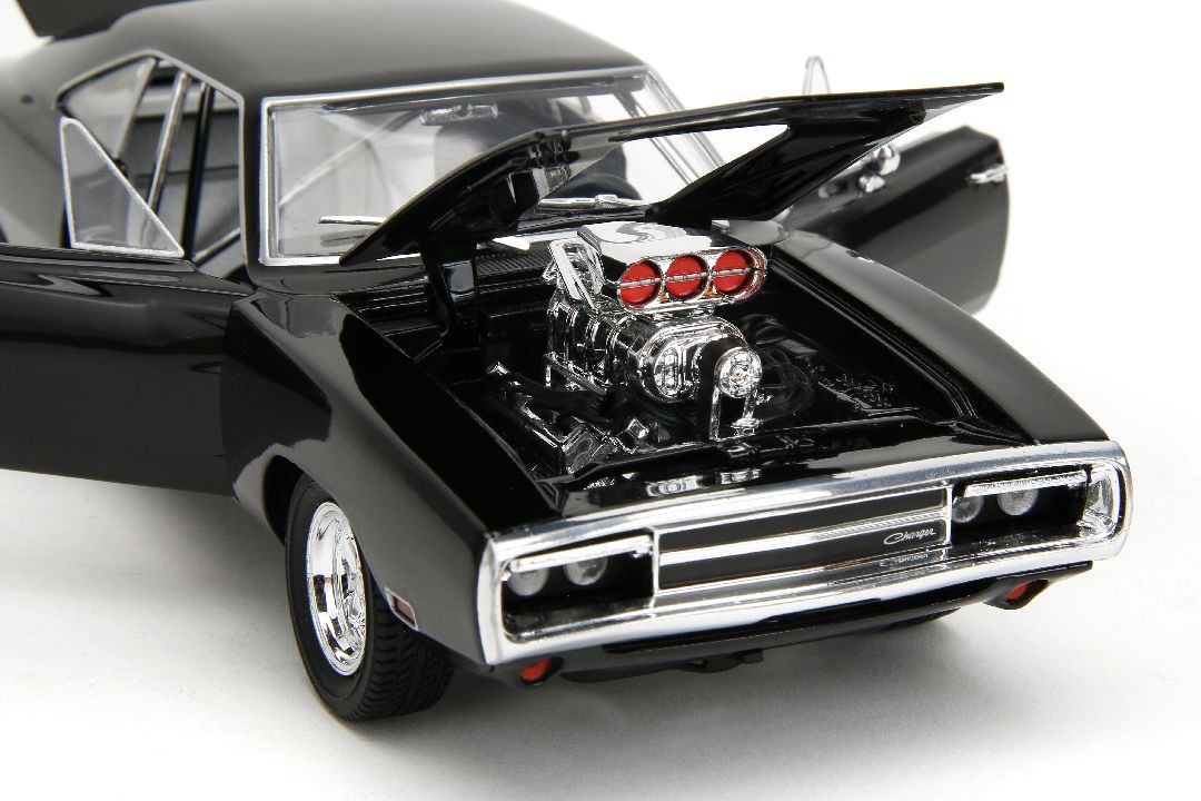Jada 1/24 "Fast & Furious" TrueSpec 1970 Dodge Charger RT -Black – image 16