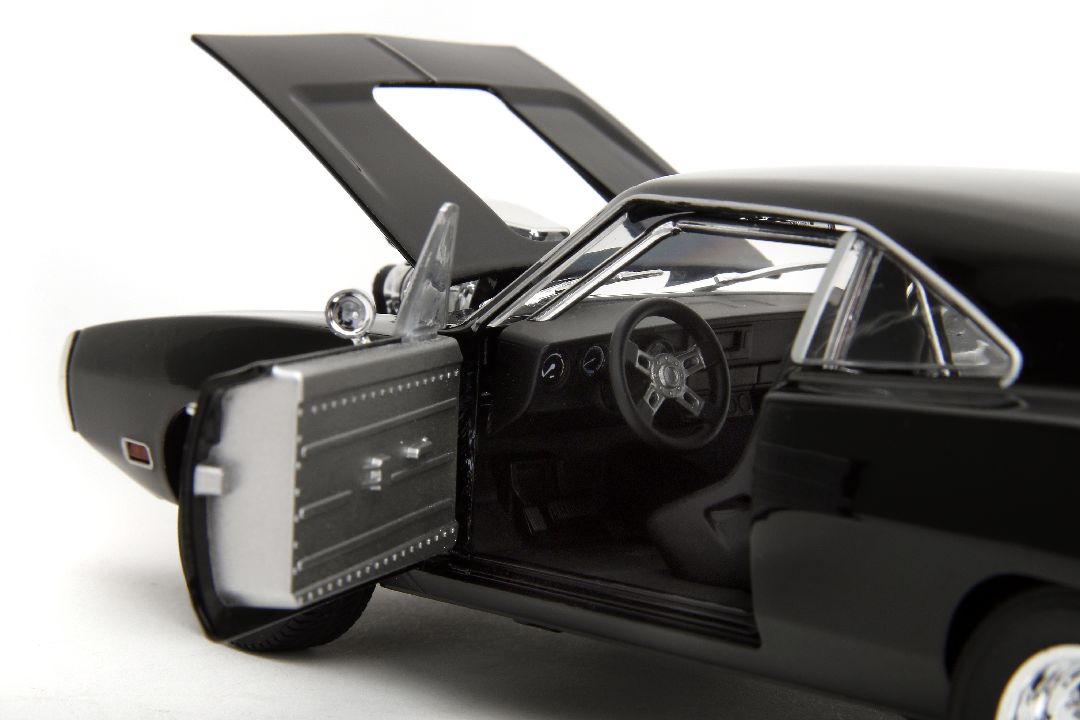 Jada 1/24 "Fast & Furious" TrueSpec 1970 Dodge Charger RT -Black – image 19
