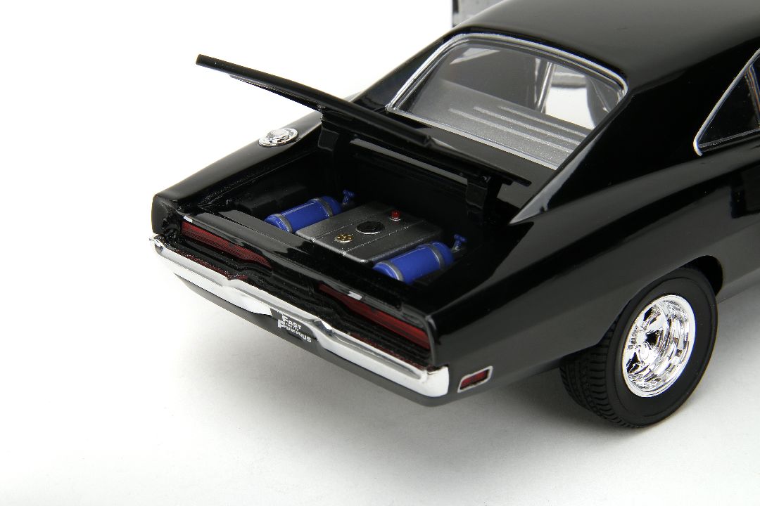 Jada 1/24 "Fast & Furious" TrueSpec 1970 Dodge Charger RT -Black – image 17