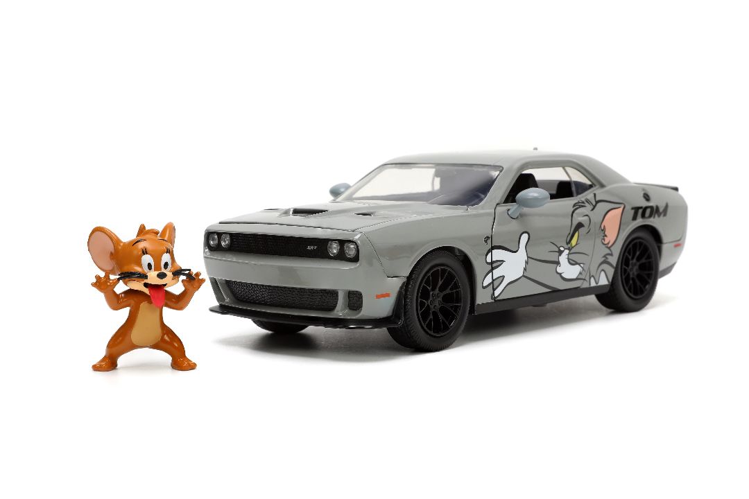 Jada 1/24 "Hollywood Rides" 2015 Challenger SRT8 Hellcat w/Jerry – image 2