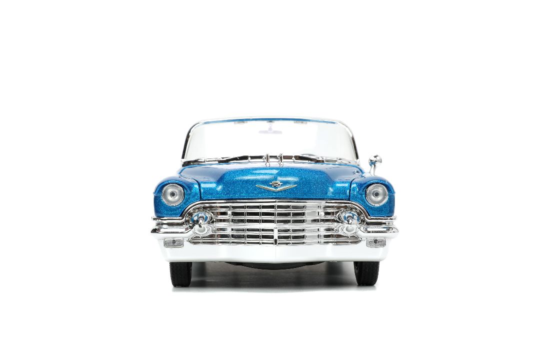 Jada 1/24 "Hollywood Rides" 1956 Cadillac with BLUE M&MÃÂ¢Ã¢ÂÂ¬Ã¢ÂÂ¢s thumbnail 4