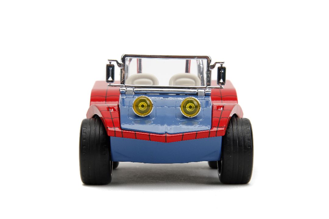 Jada 1/24 "Hollywood Rides" Spider-Man Buggy With Spider-Man – image 4