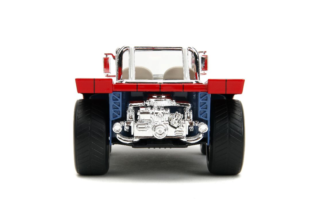 Jada 1/24 "Hollywood Rides" Spider-Man Buggy With Spider-Man – image 8