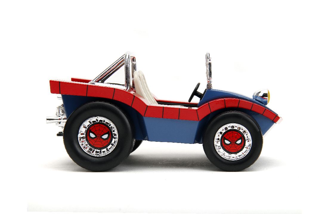 Jada 1/24 "Hollywood Rides" Spider-Man Buggy With Spider-Man – image 10